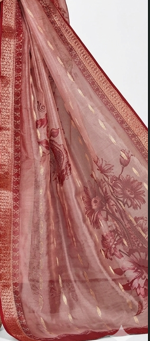 Royal Red Embroidered Kurta Pant Dupatta Set